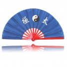 Tai Chi Fächer Blau/ Rot mit Tai Chi Zeichen